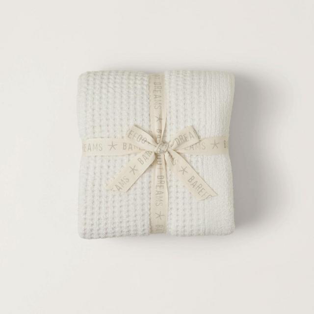 CozyChic® Waffle Throw - Cream