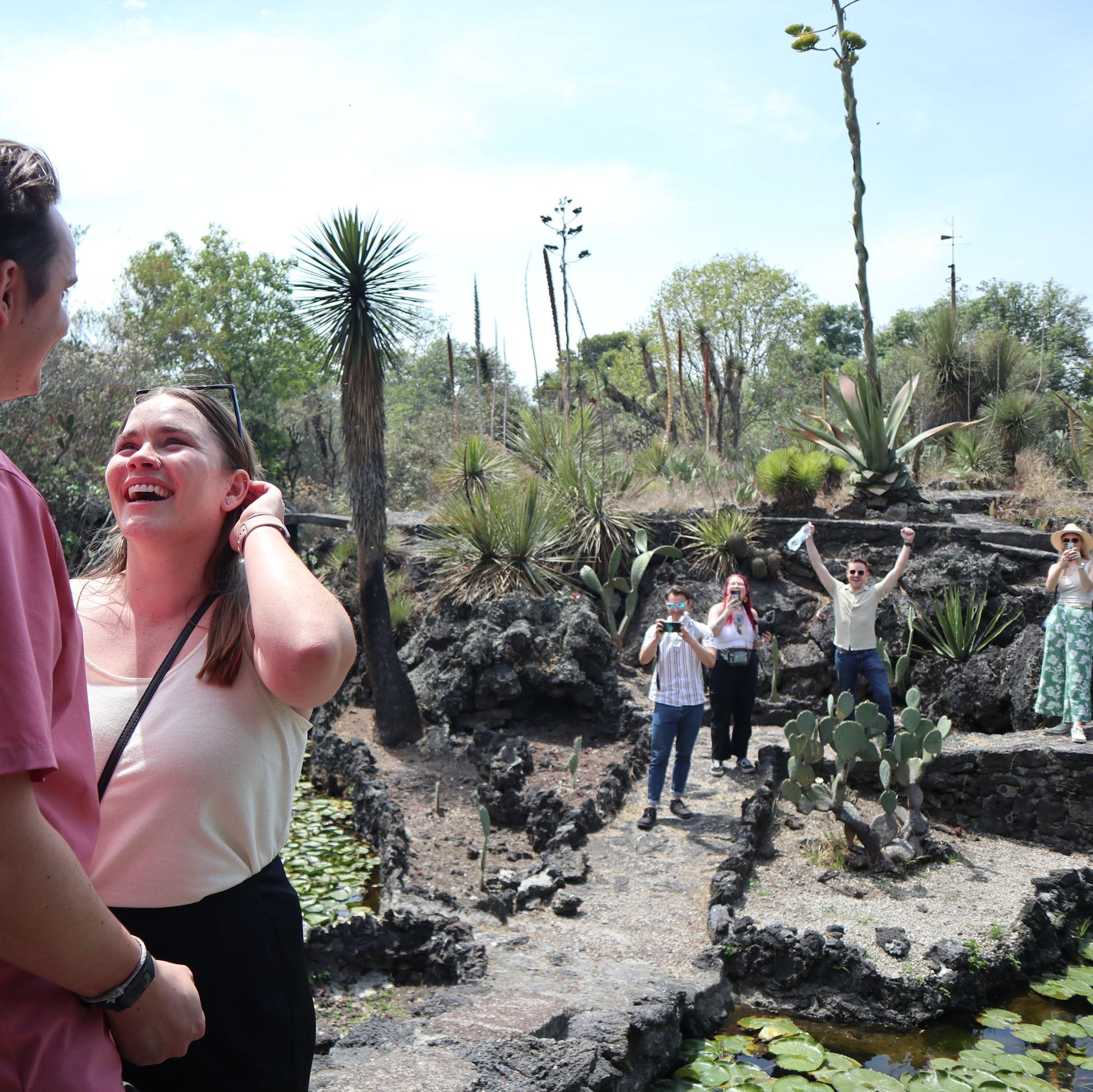 And all of our friends cheering us on!