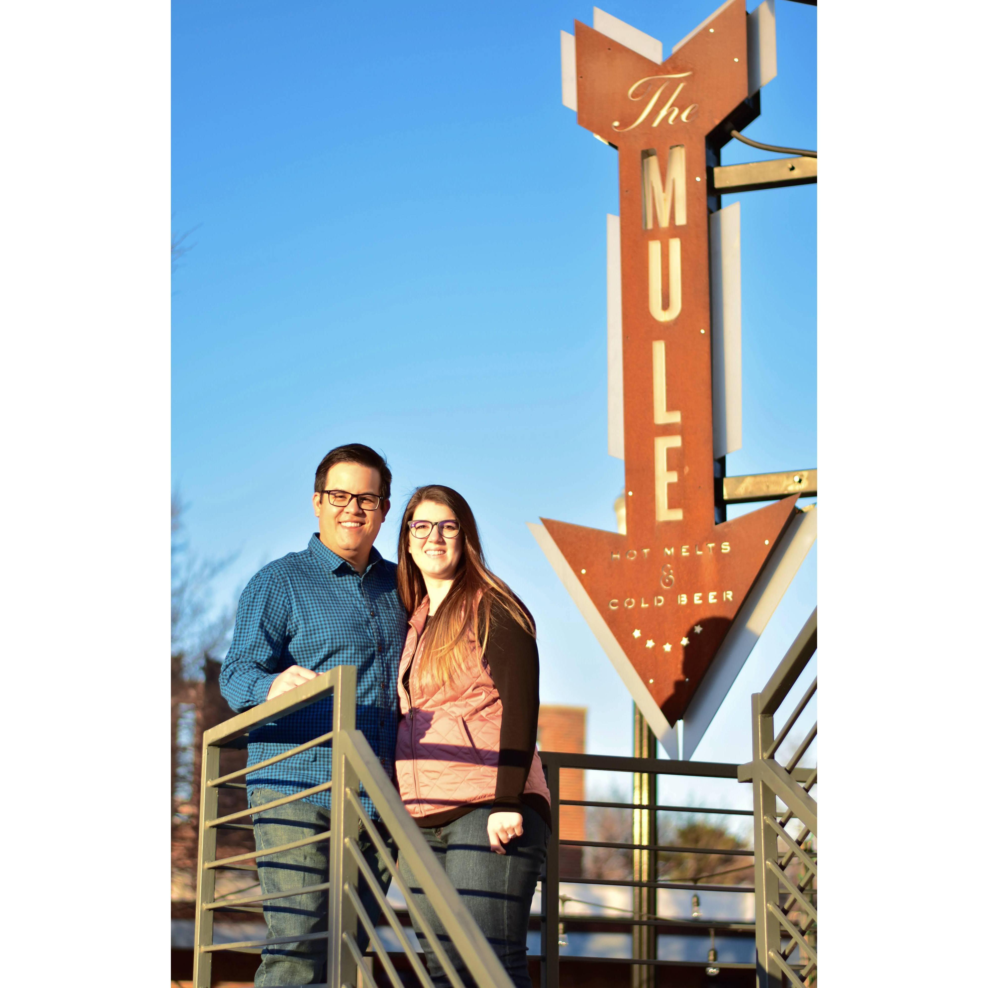 Our first date spot!