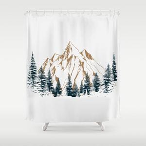 Mountain # 4 Shower Curtain