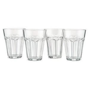 Artland® 9oz Pearl Ridge Glass Tumblers Set of 4