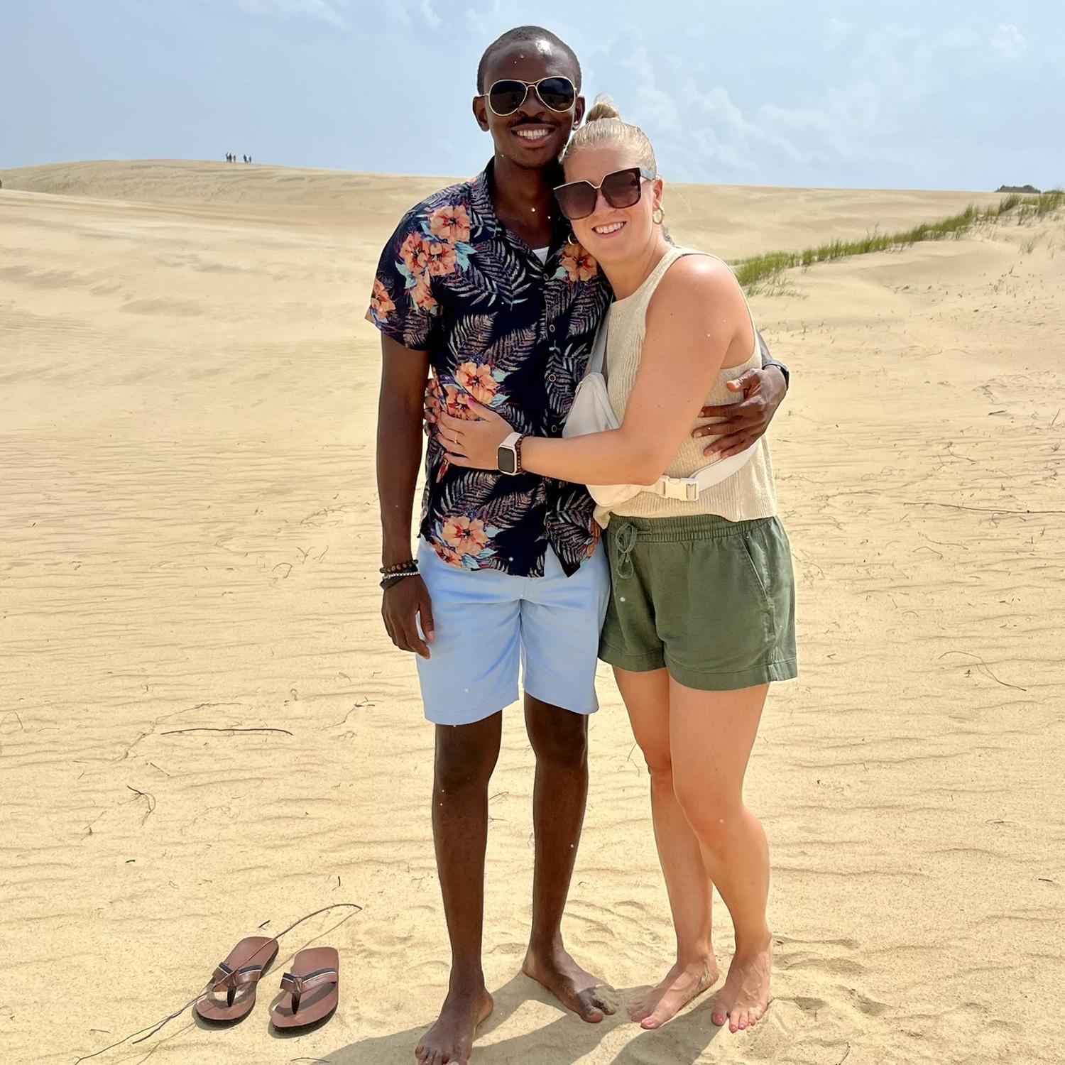 Jockey’s Ridge in Nags Head, NC, July 2024