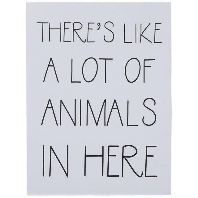 A Lot Of Animals In Here Wood Decor