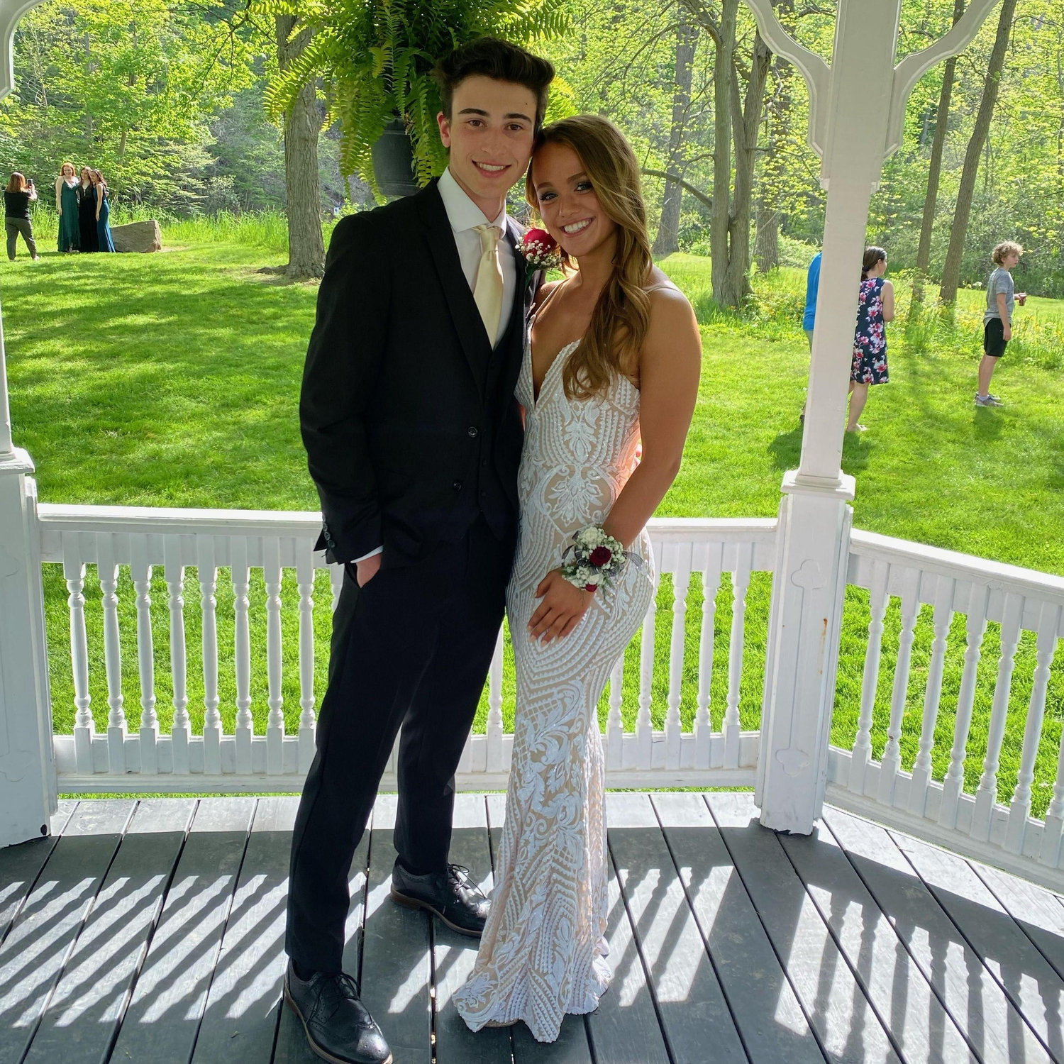 Andrew's senior year prom