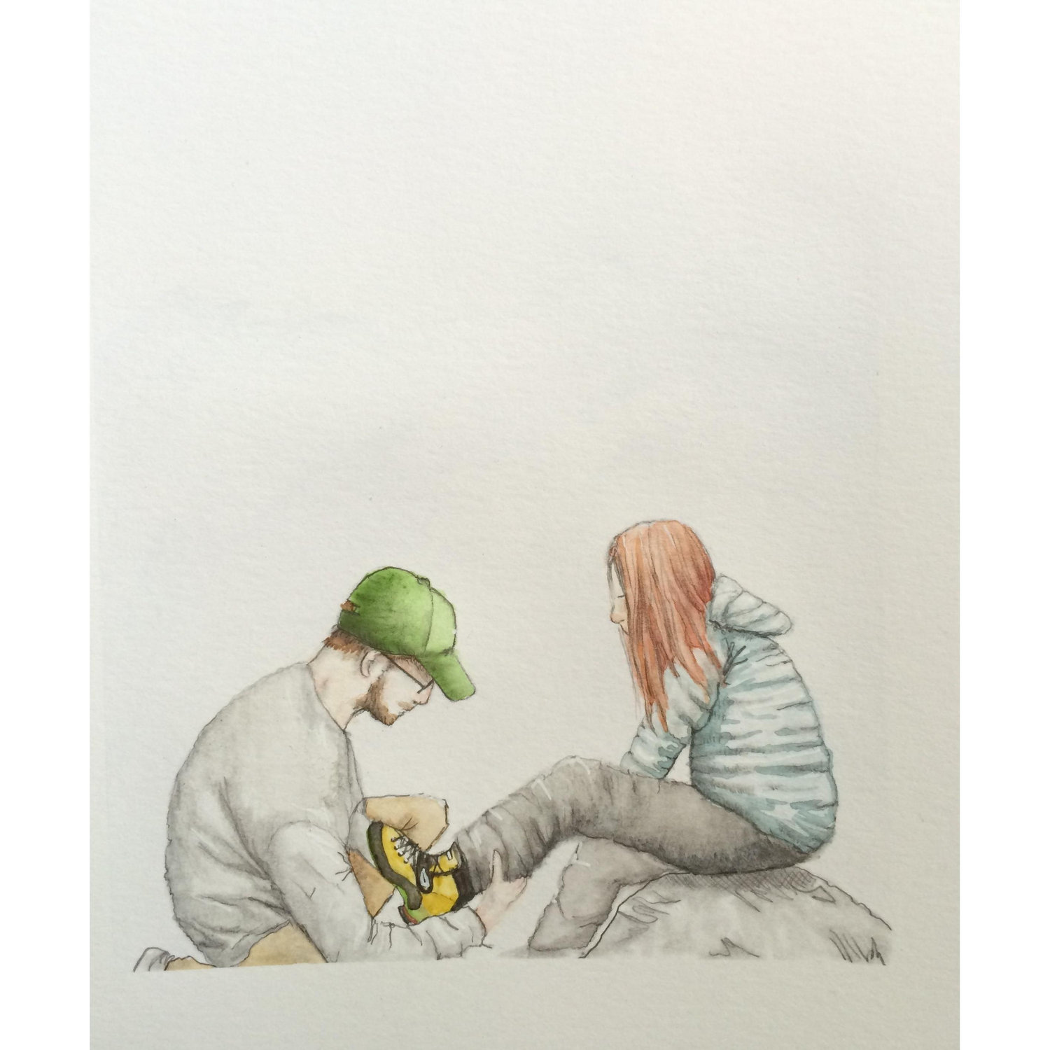 How our story began . .