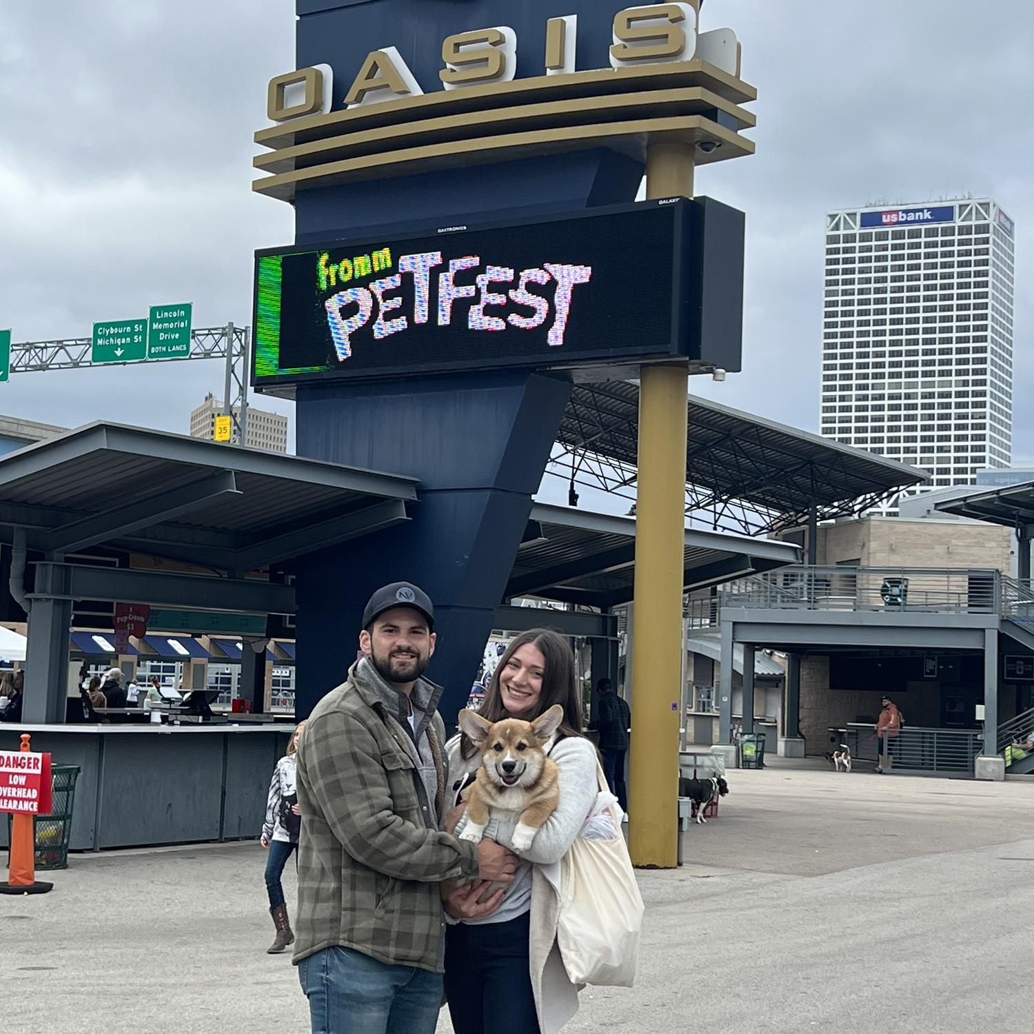 2022: Our first PetFest with Leo!