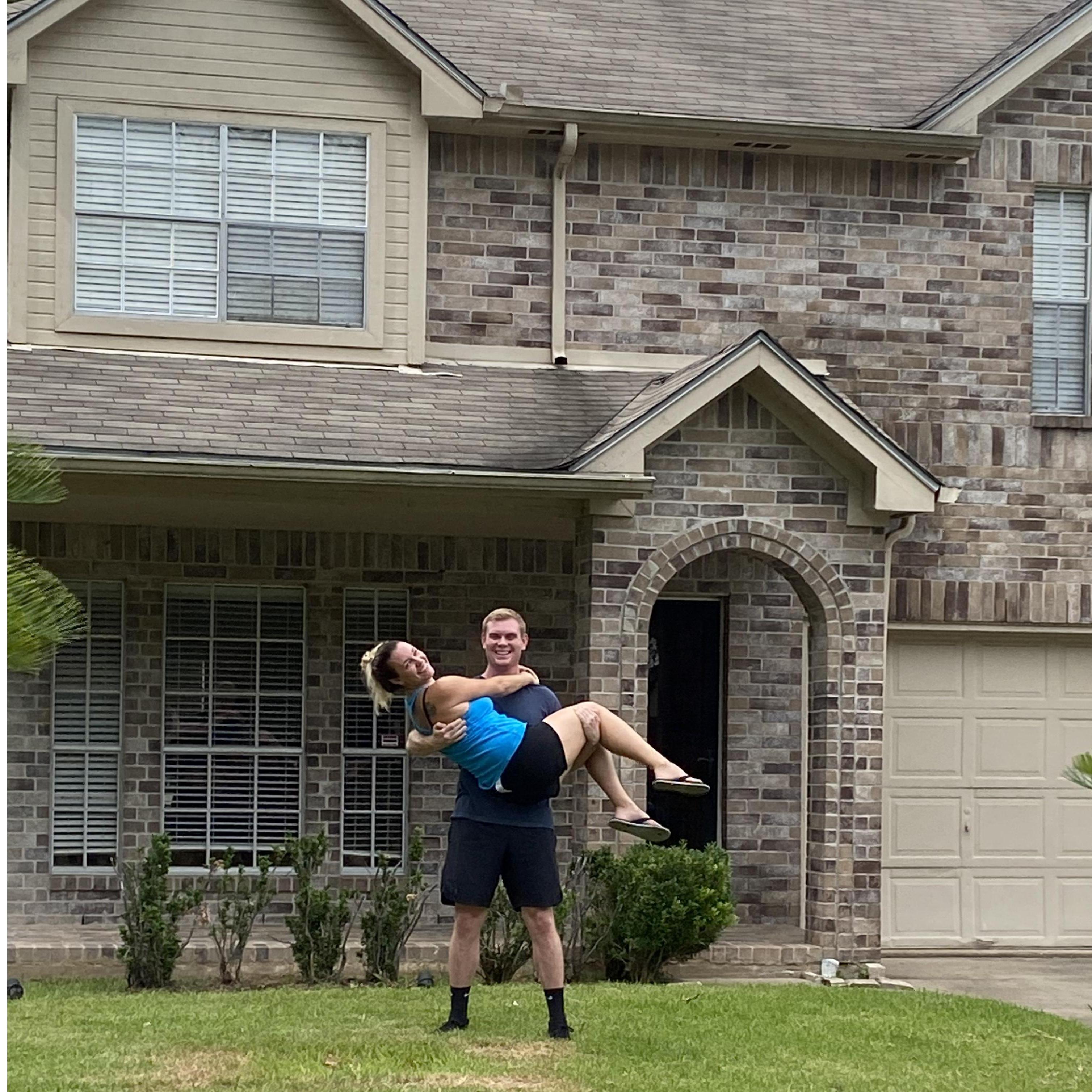Closing day of our house