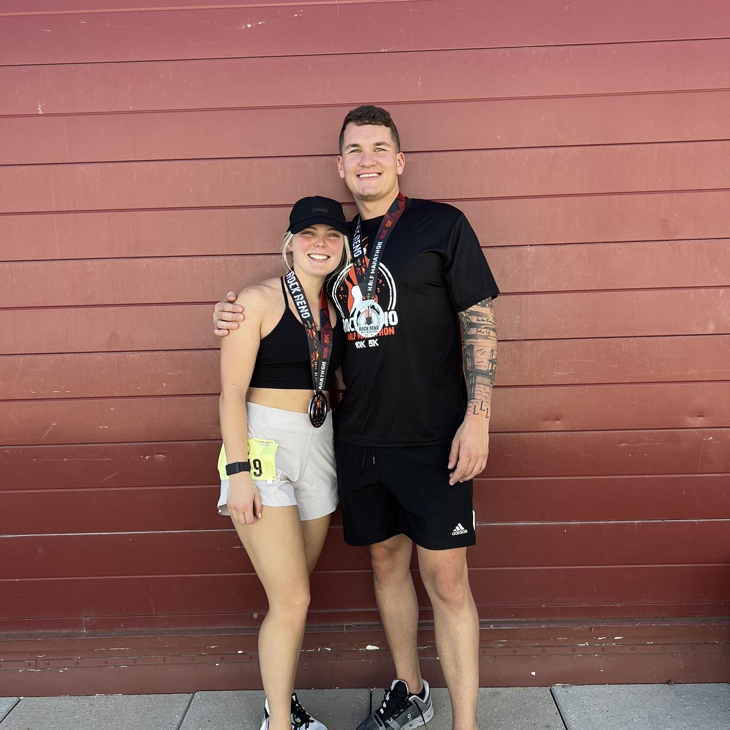 2nd half marathon together!