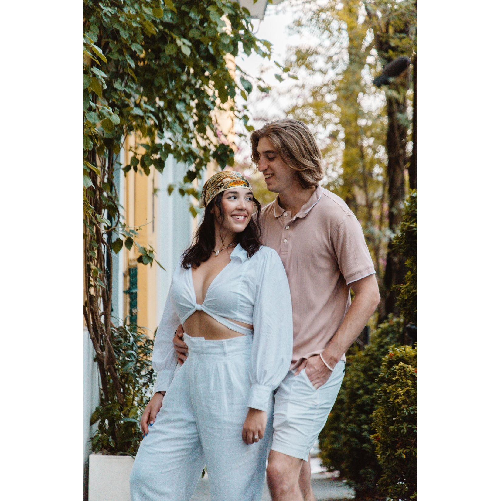 Engagement Pictures in Downtown Old San Juan
