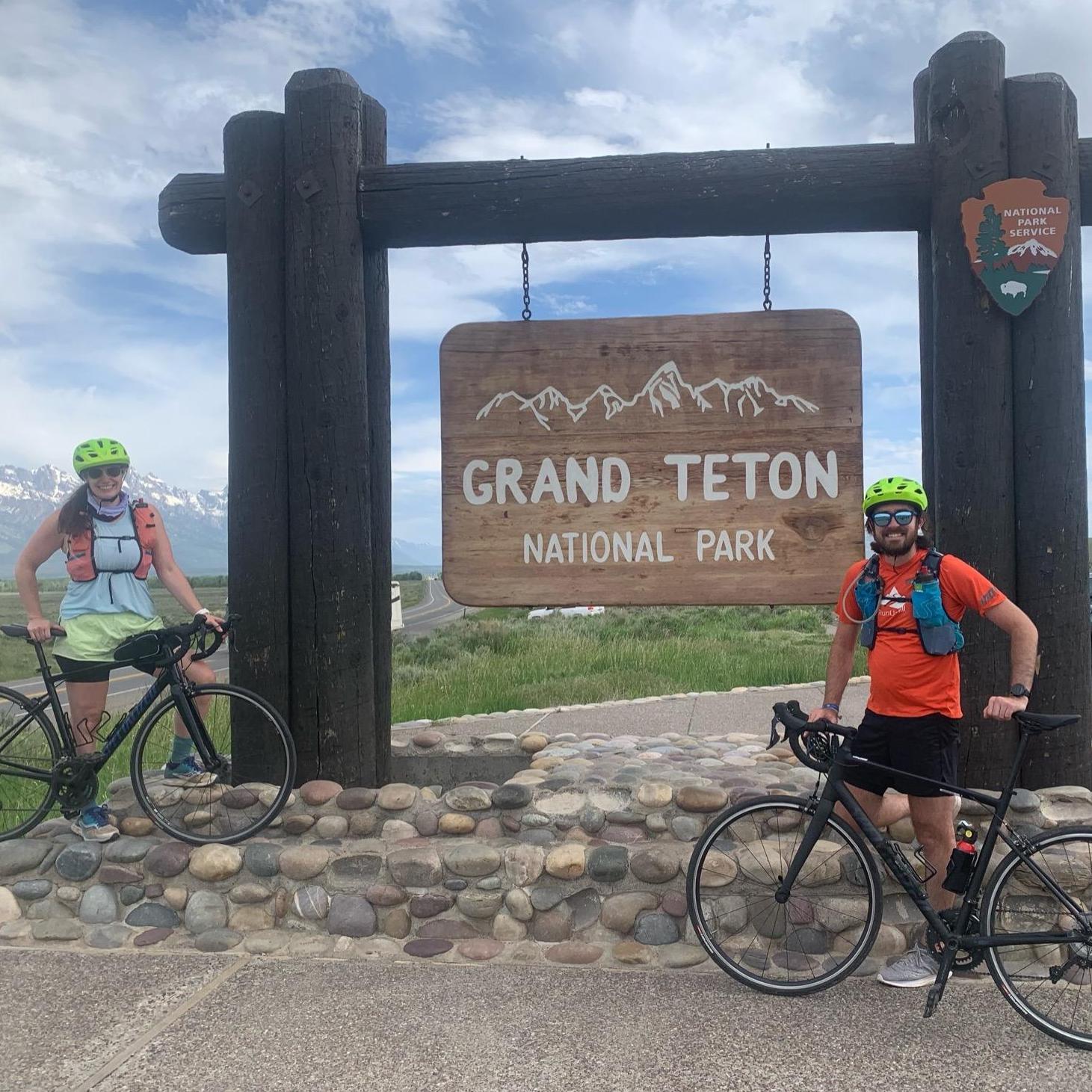 Grand Teton National Park in Wyoming - June 2021 (Jonathan's longest bike ride ever at 40 miles!)