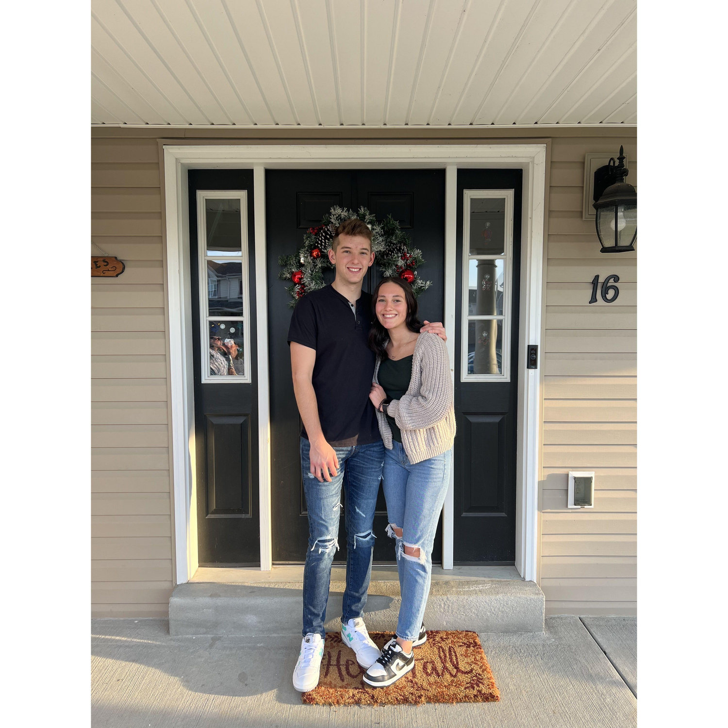 Our first Thanksgiving together!