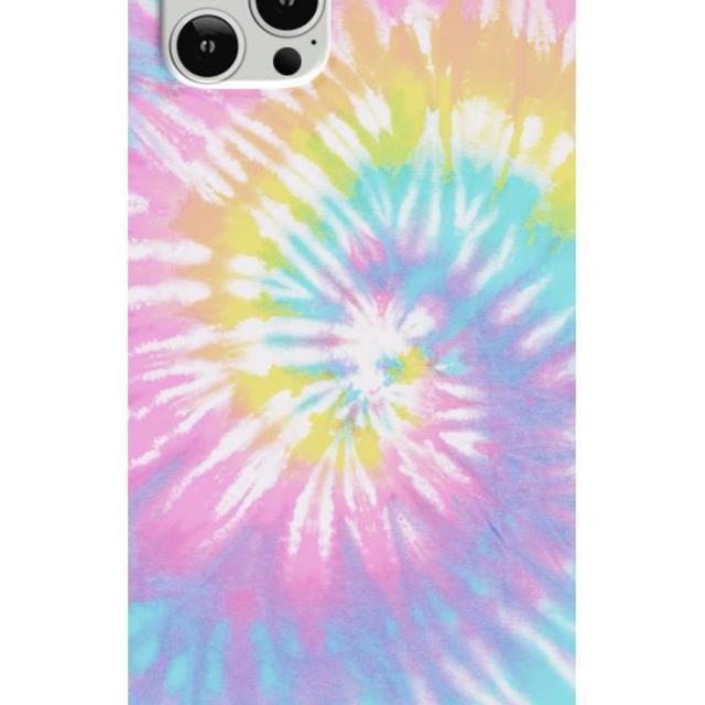 Pastel Tie Dye Square iPhone Case