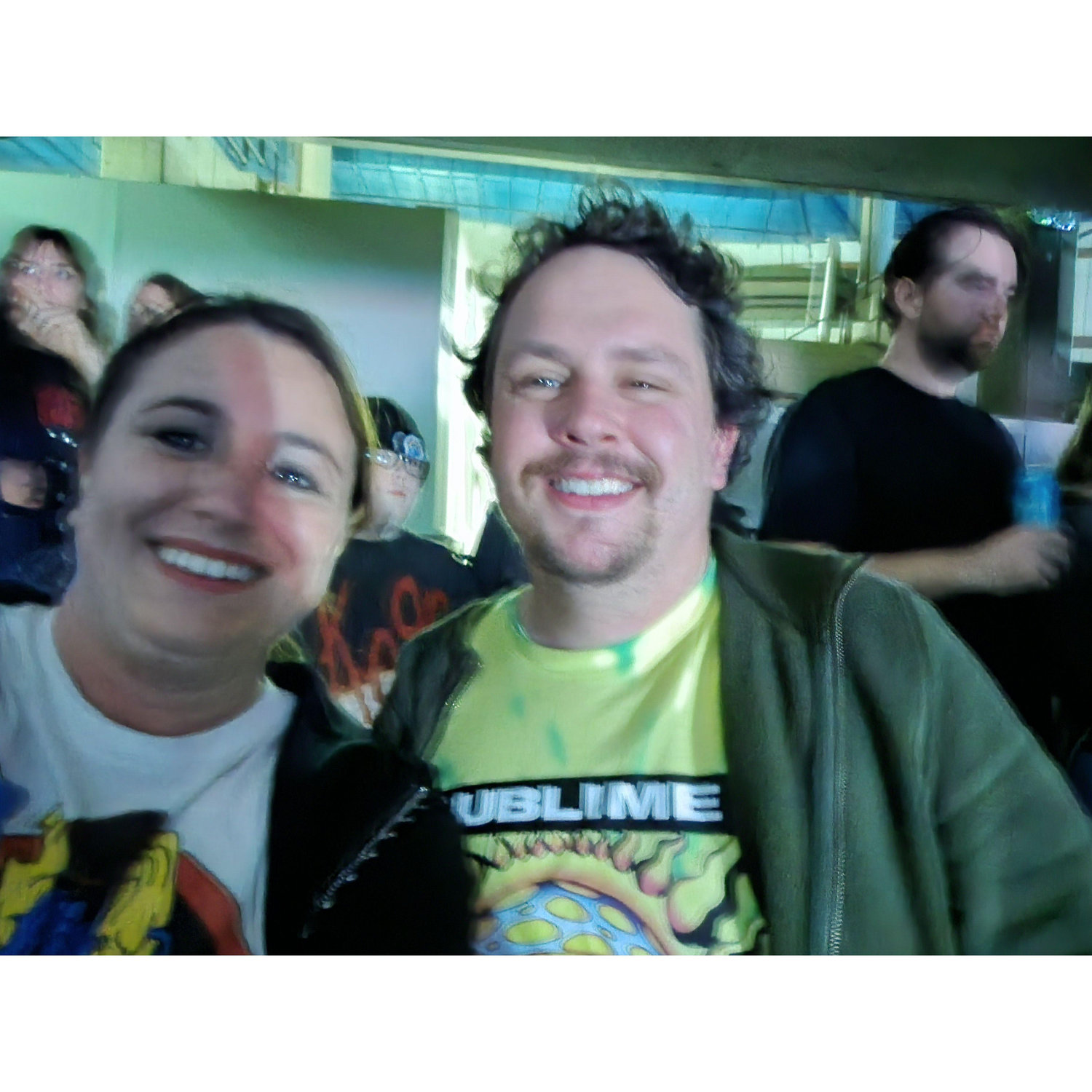 at the Korn and Gojira show