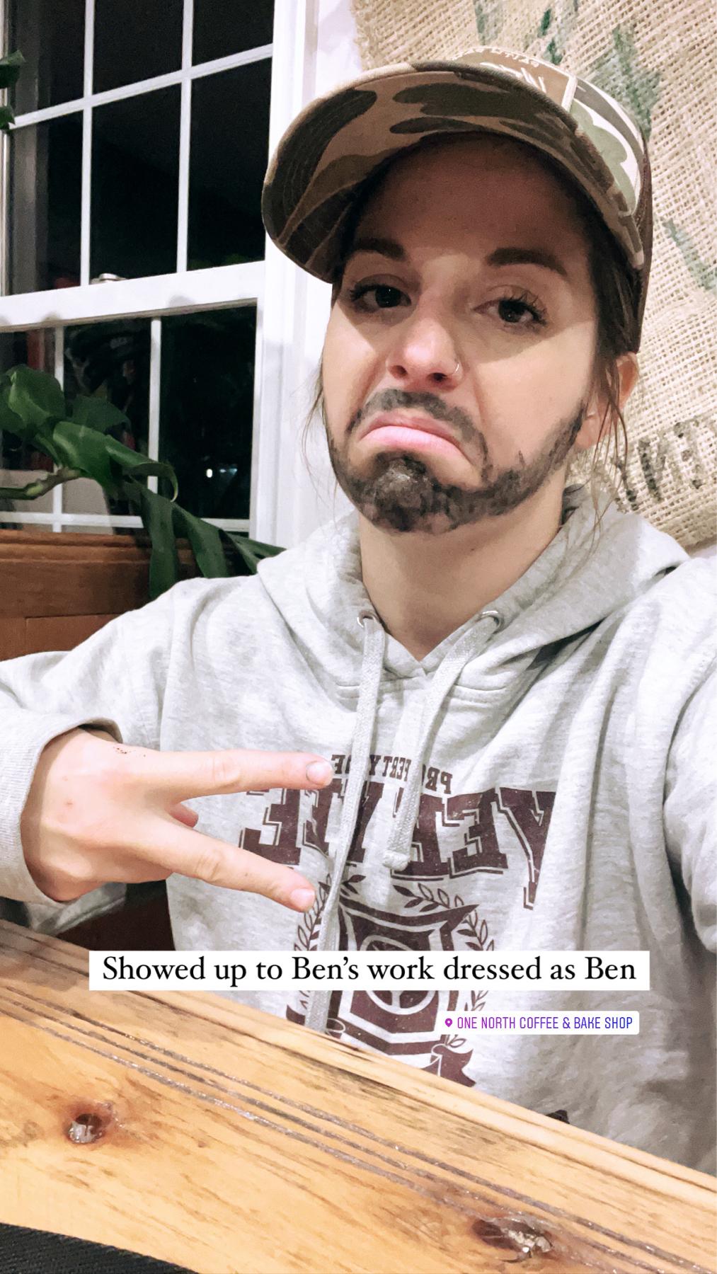 Halloween 2022 was really easy this year when all of our adventure selfies consist of a few specific articles of clothing on one specific person. Thanks, Ben!