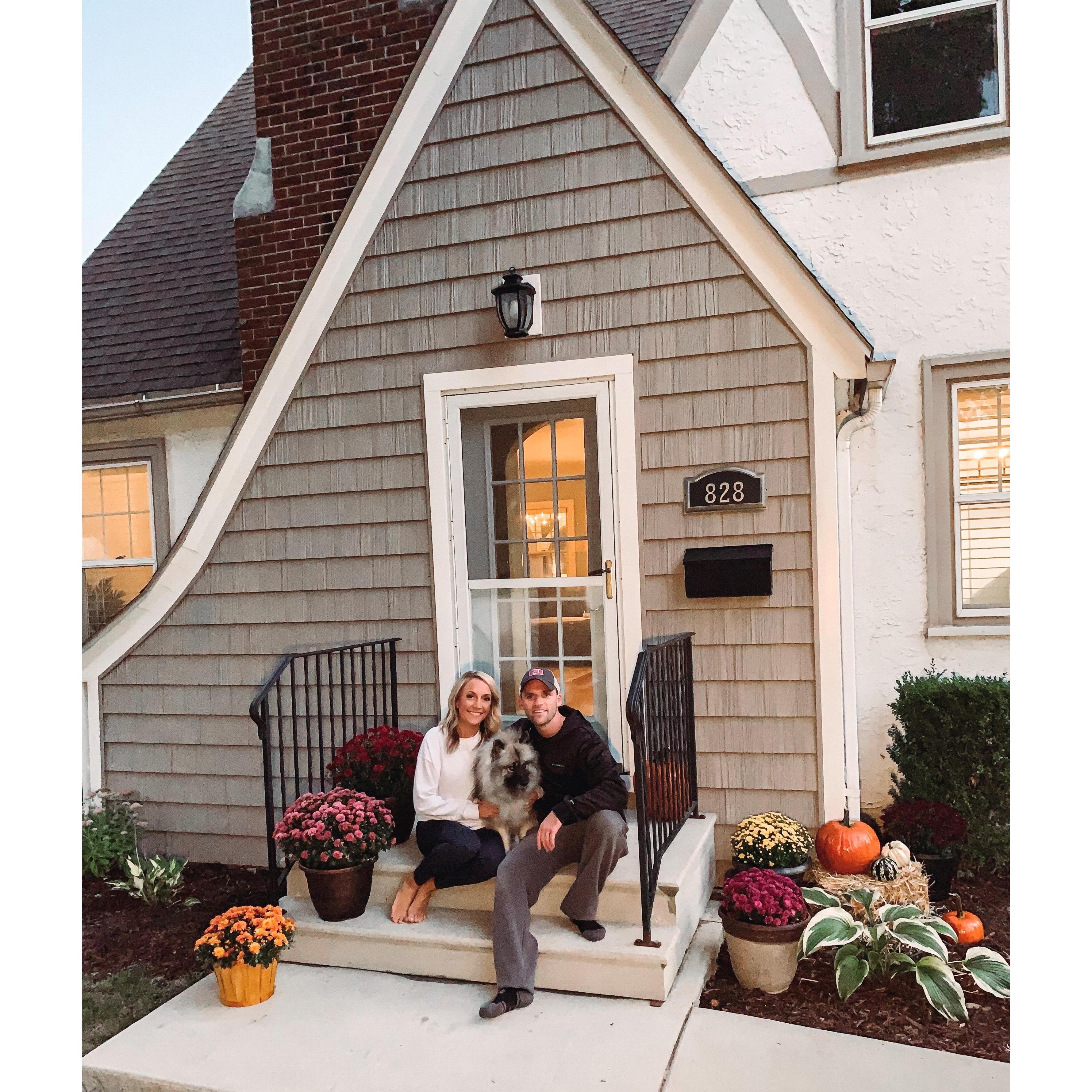 Our first home in Green Bay, Wisconsin