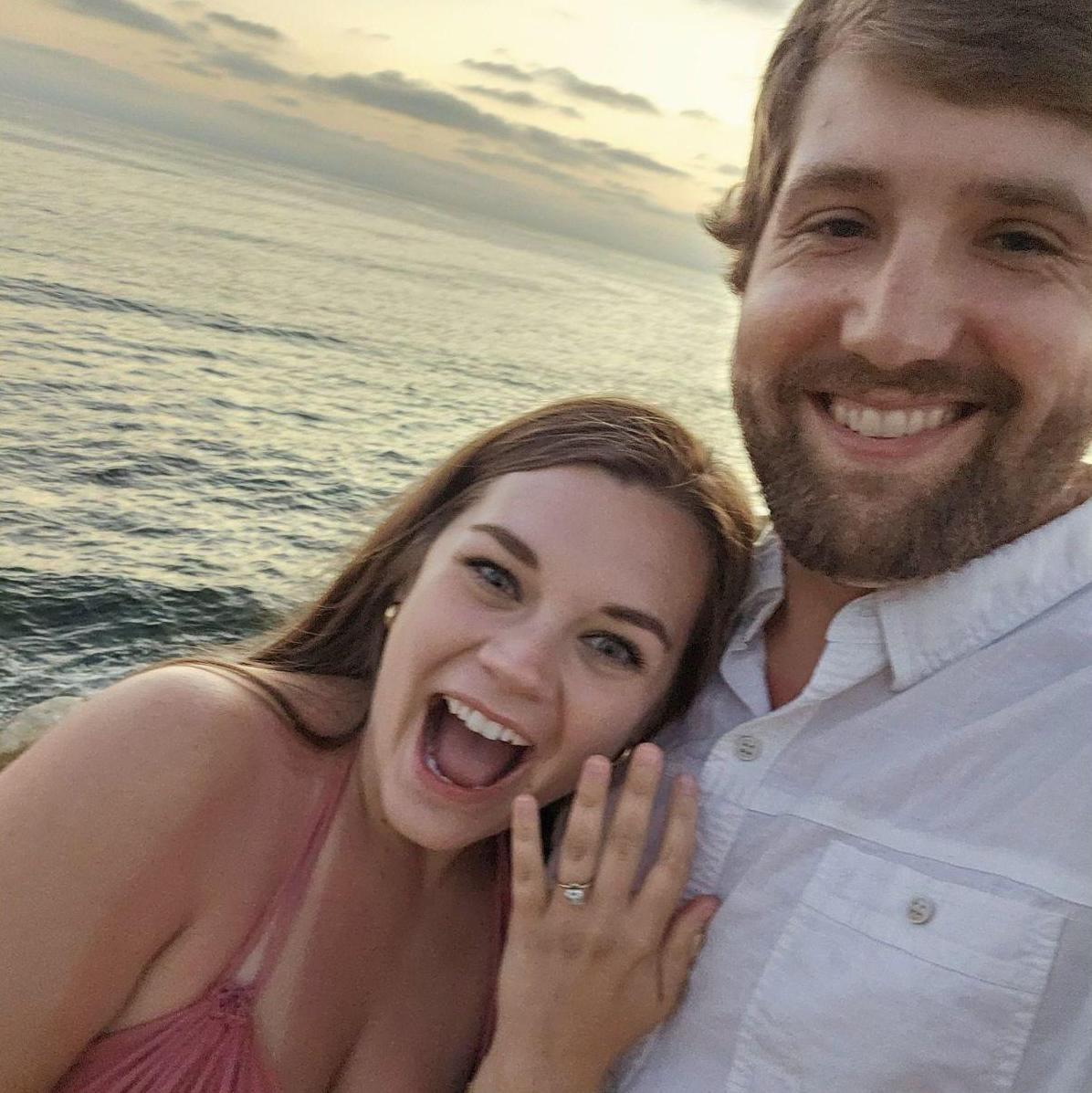 When Kody proposed in California!