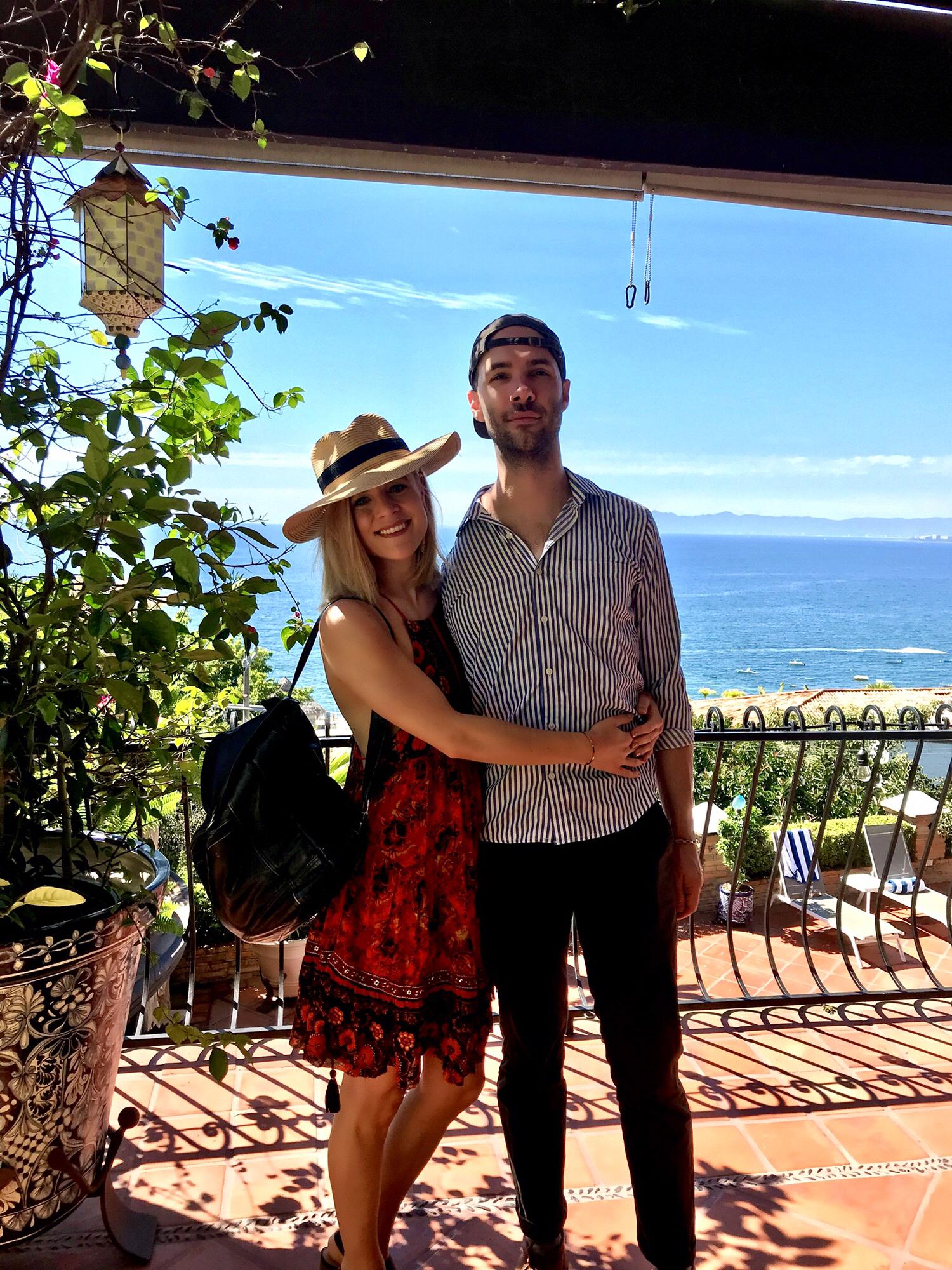 A perfect, sunny day in Puerto Vallarta before margaritas on the beach