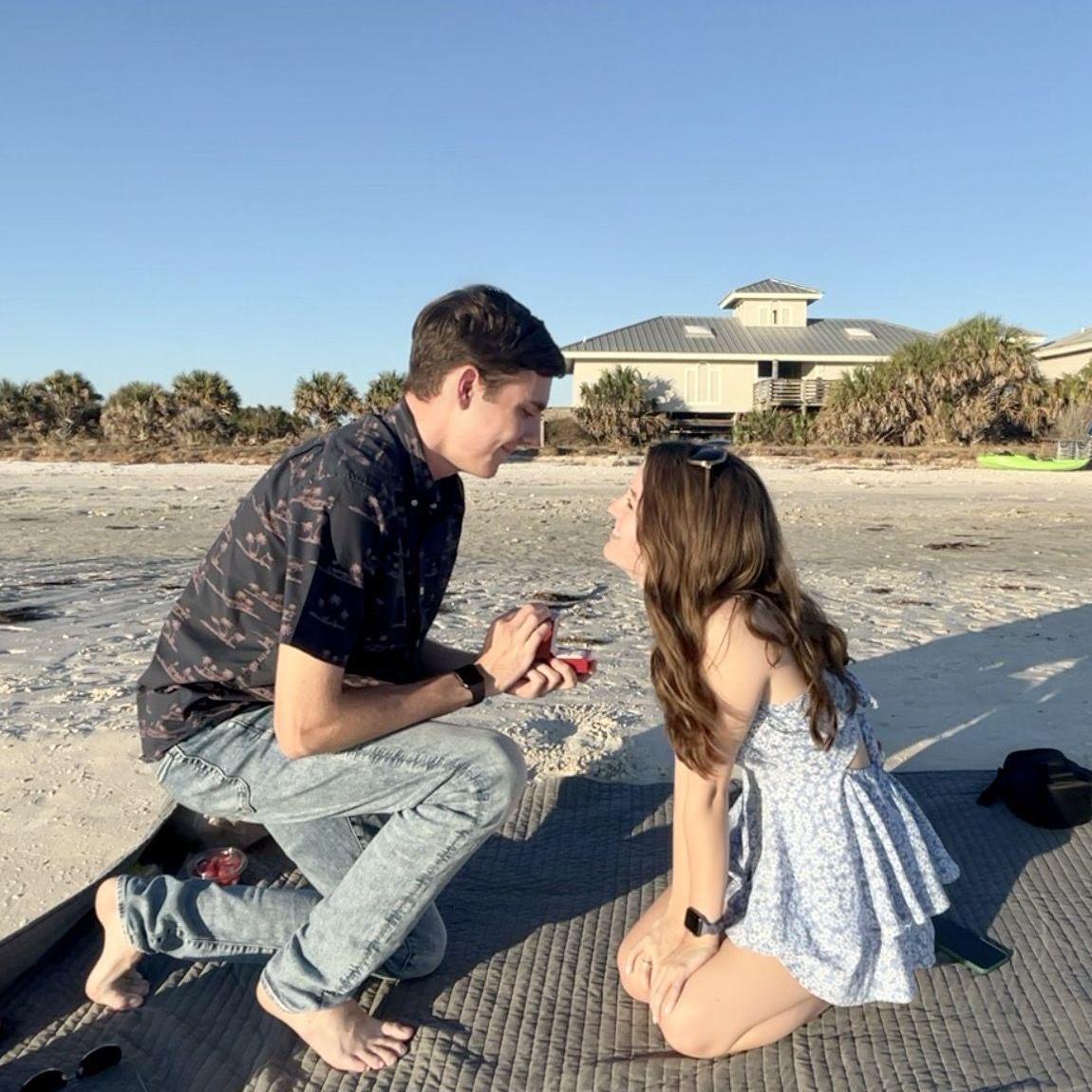 He PROPOSED!!