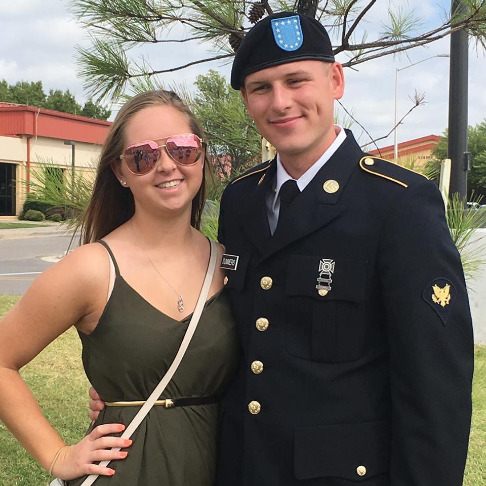 When Mike graduated boot camp for the National Guard