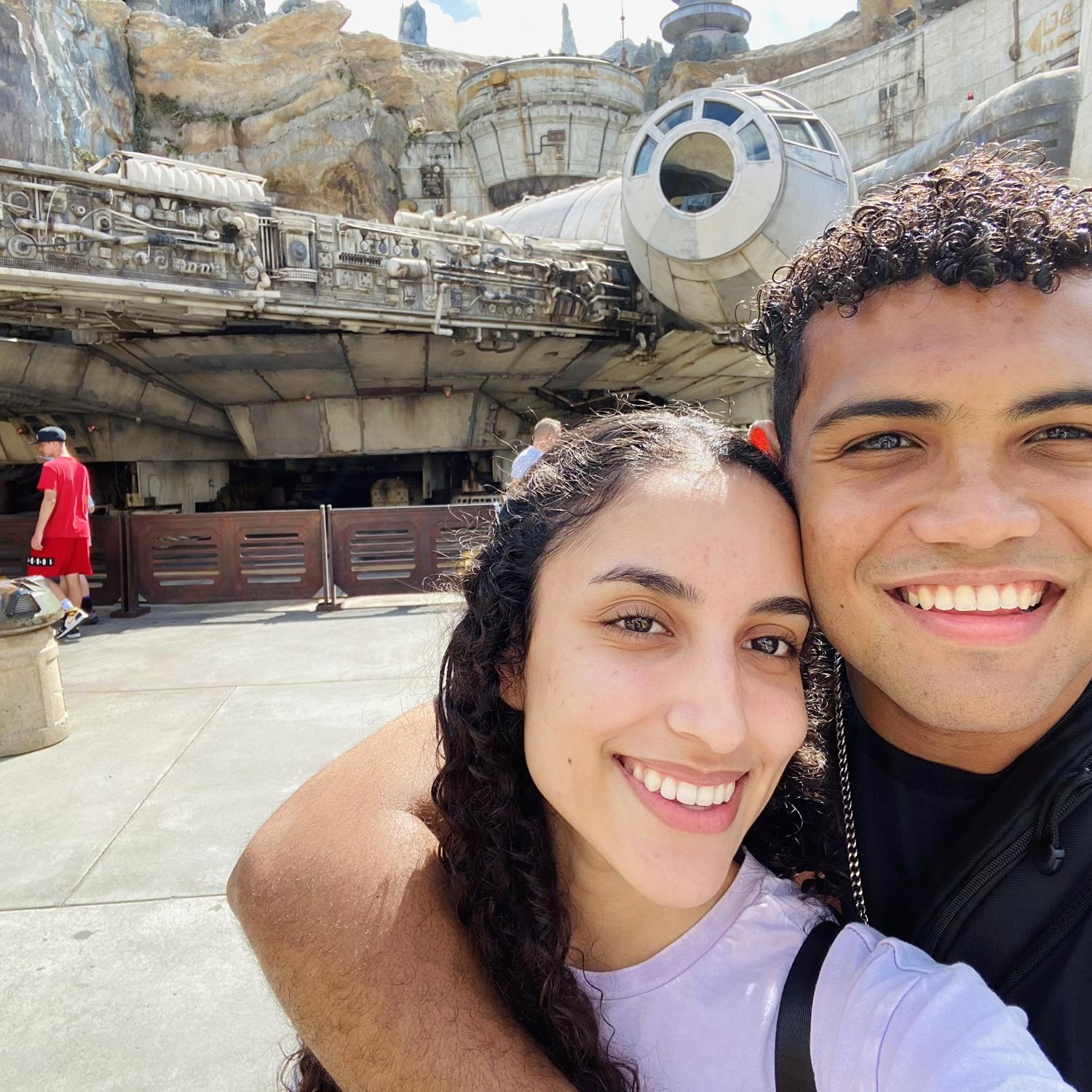 Our first official date at Disney in March 2022.