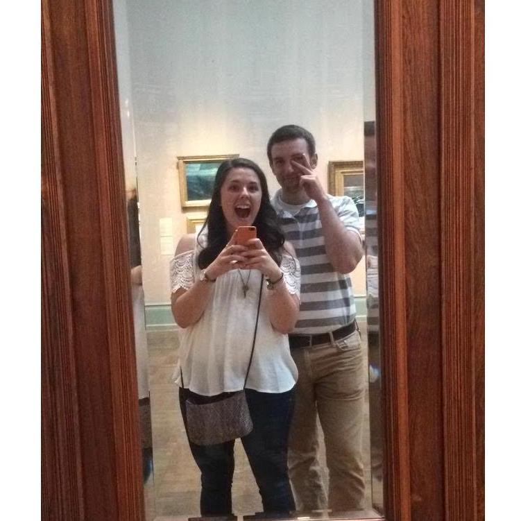 Our first date at the Toledo Art Museum