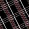 Black Tartan Pattern With Black Flap