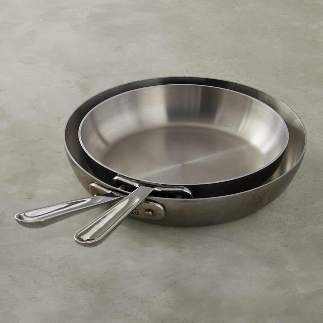 All-Clad d5 Stainless-Steel French Skillets, Set of 2