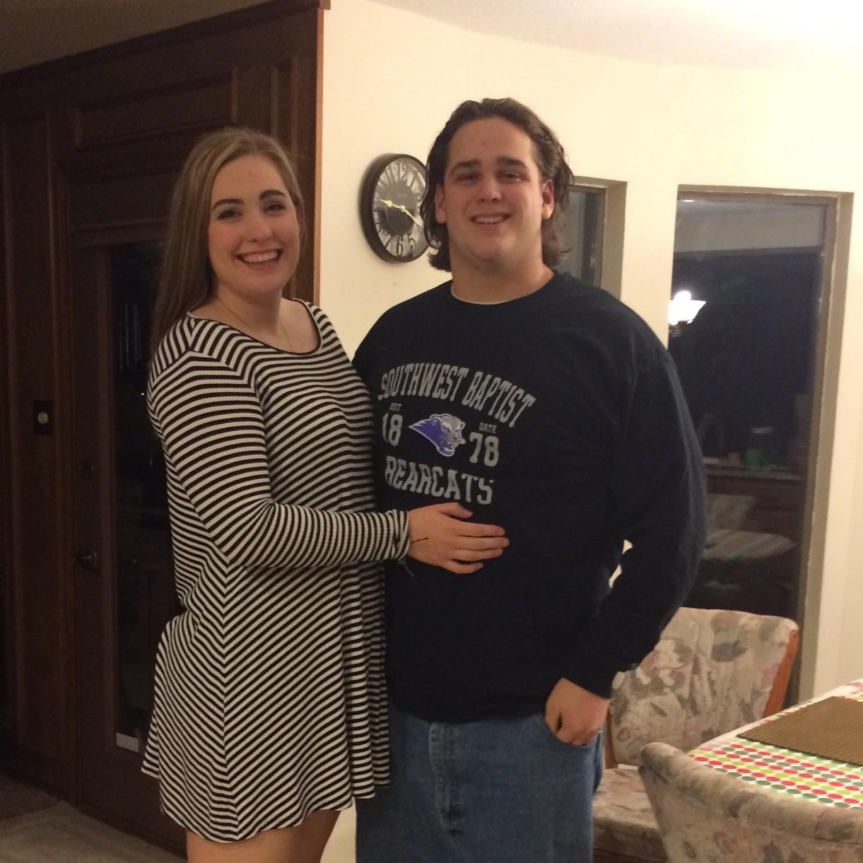 Johnny and Alissa's First Dinner Date, After 2017 Homecoming