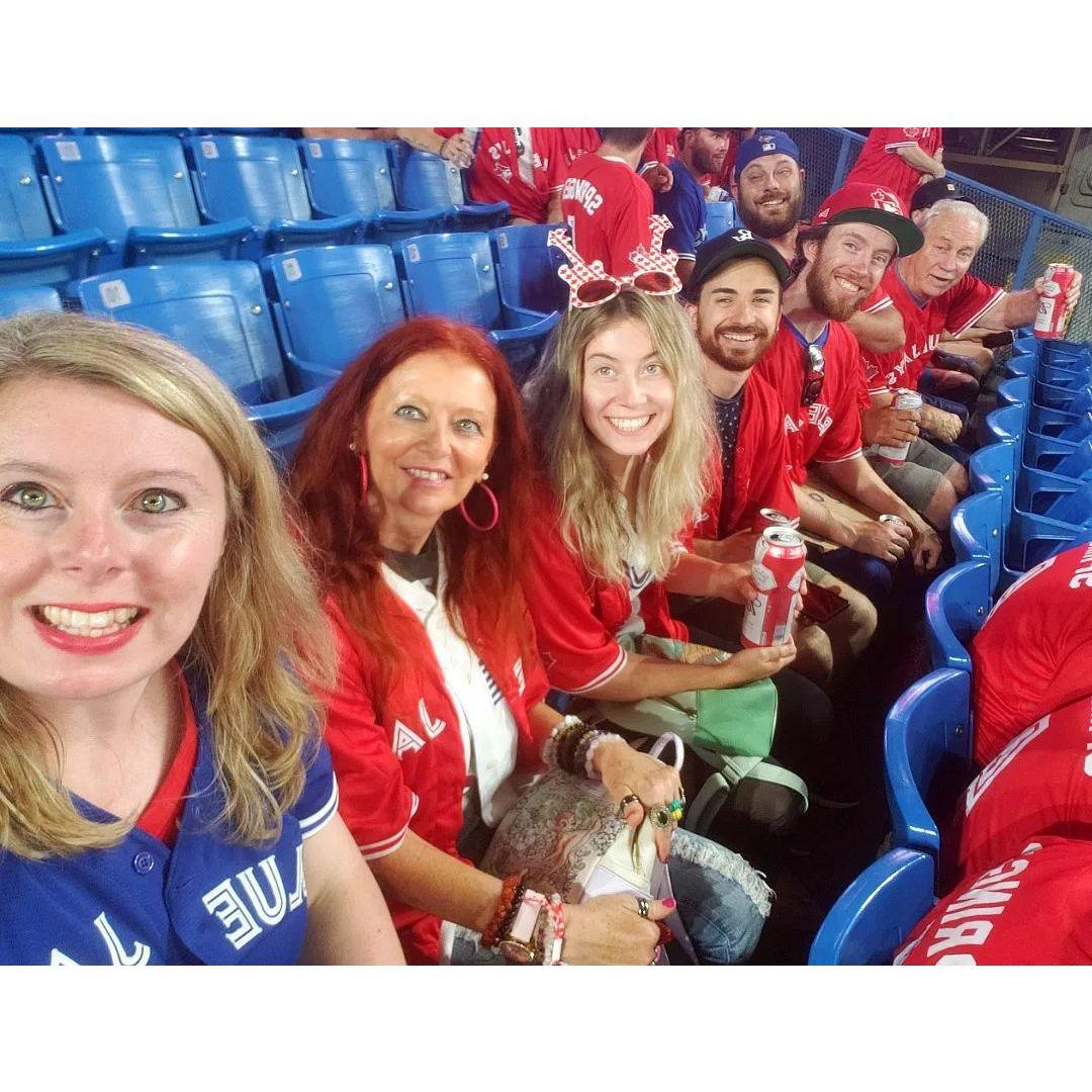 Blue Jays Game for Brian and Canadas Birthdays!