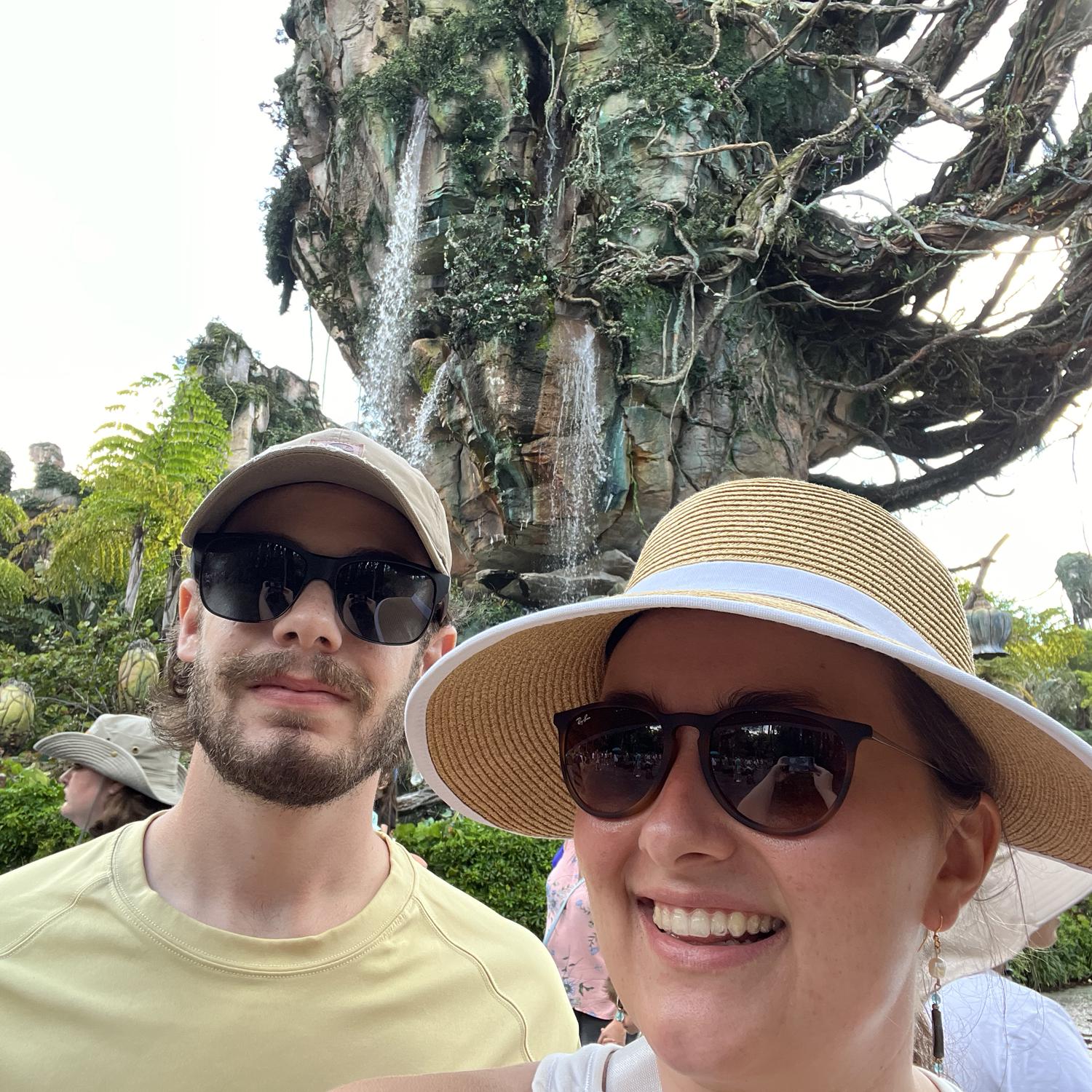 Beneath the Floating Mountains of Pandora at Disney’s Animal Kingdom