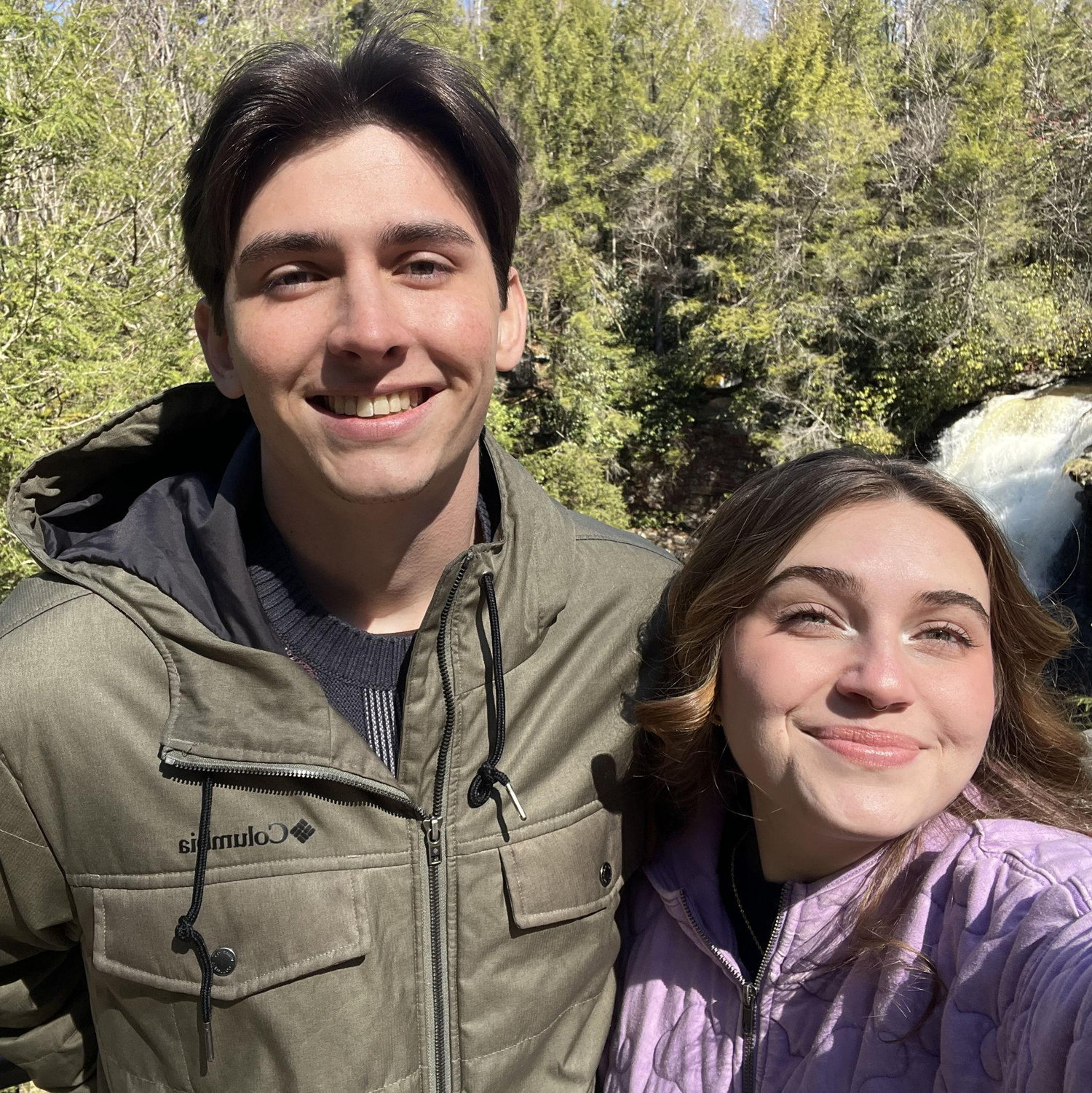 This photo was taken only minutes before Caedmon got down on one knee!