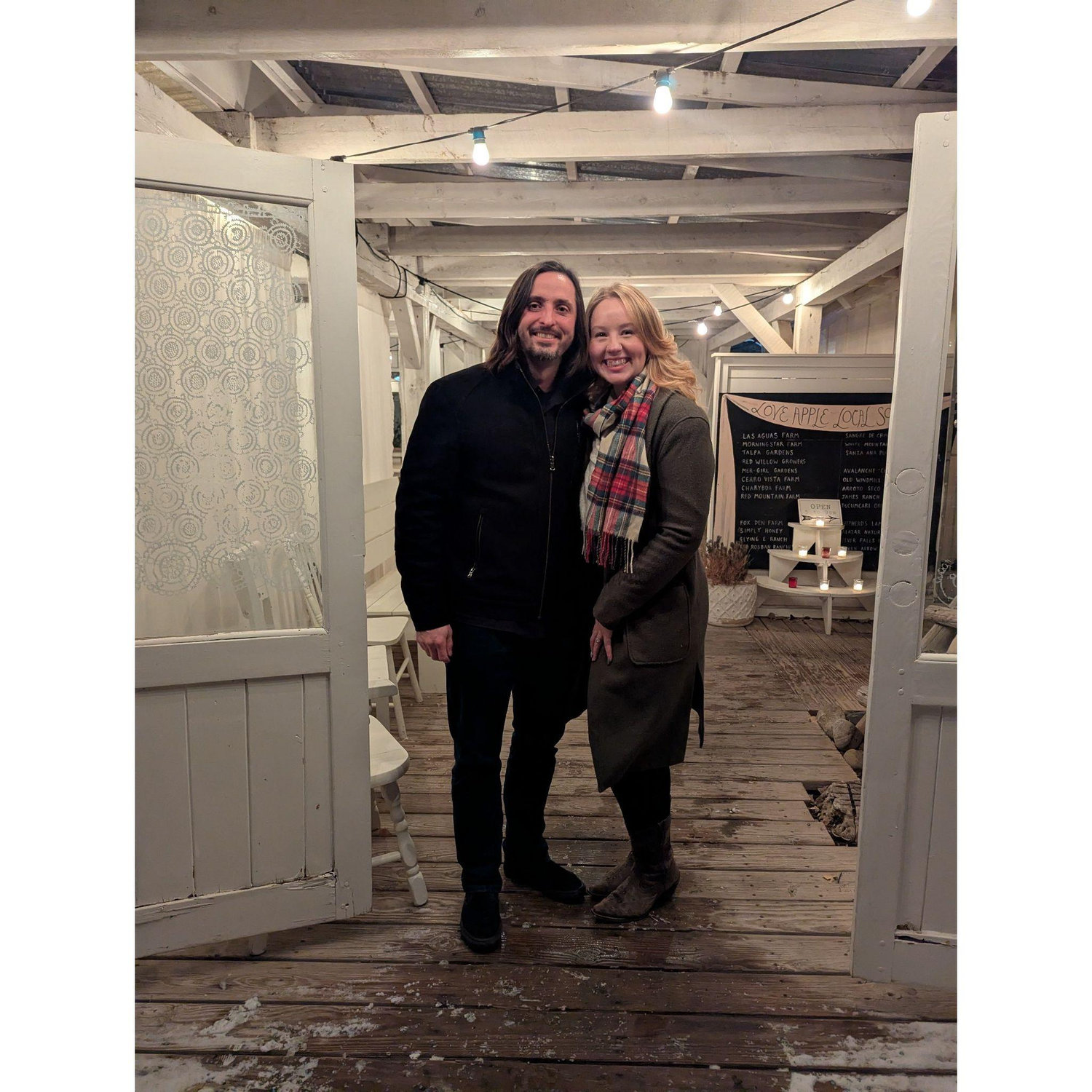 The night we got engaged, Taos NM, 1/12/2025