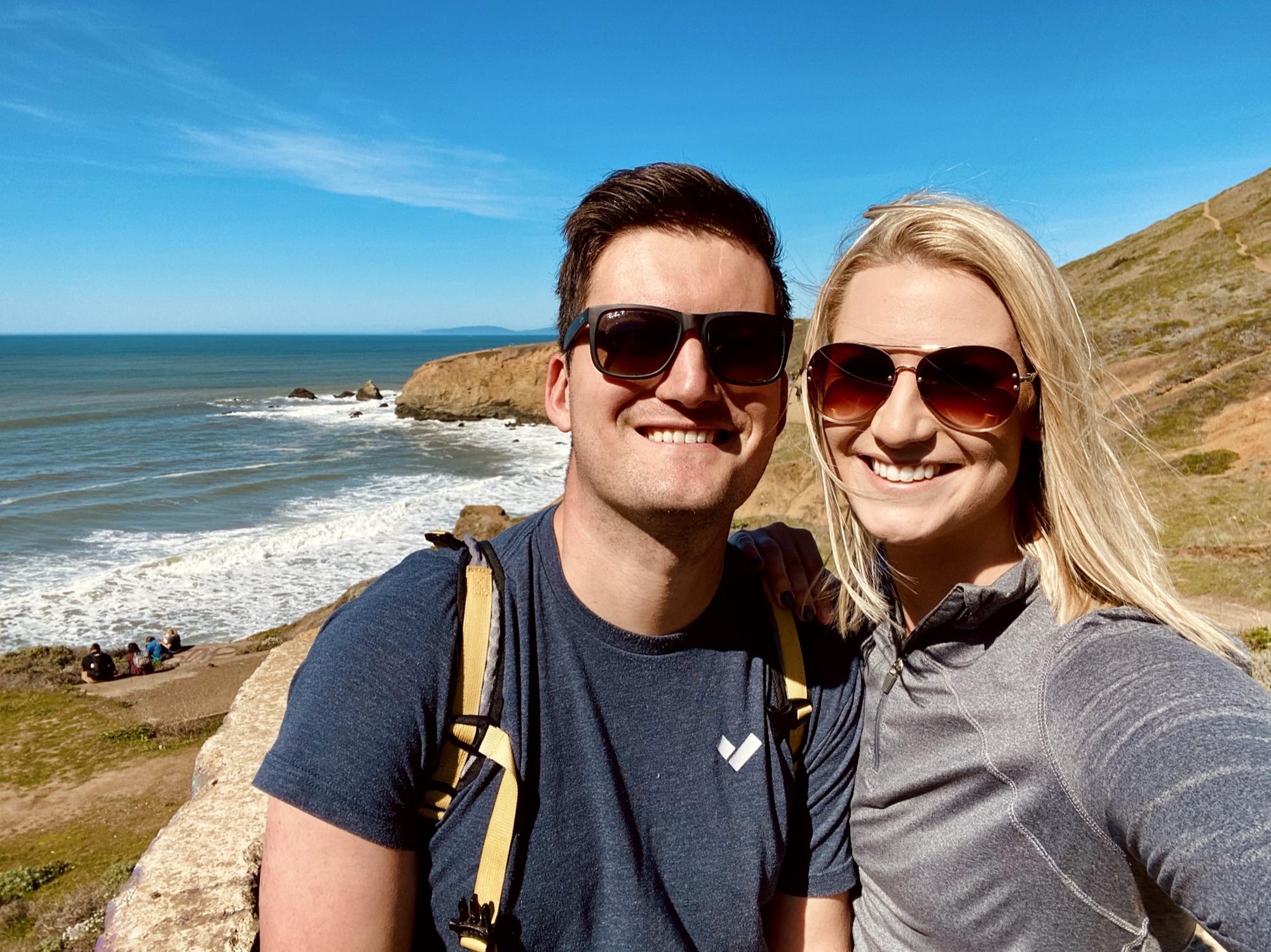 Day trip to the California coast. Enjoyed hiking and a picnic on the beach | February 2021