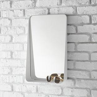 White Vertical Arch Wall  Mirror