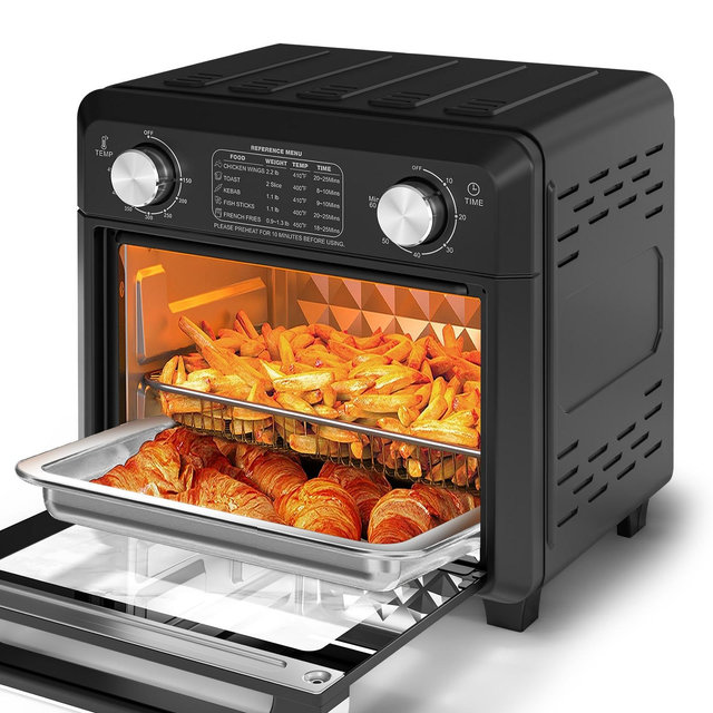 Dexmalle Compact Air Fryer Toaster Oven 11QT