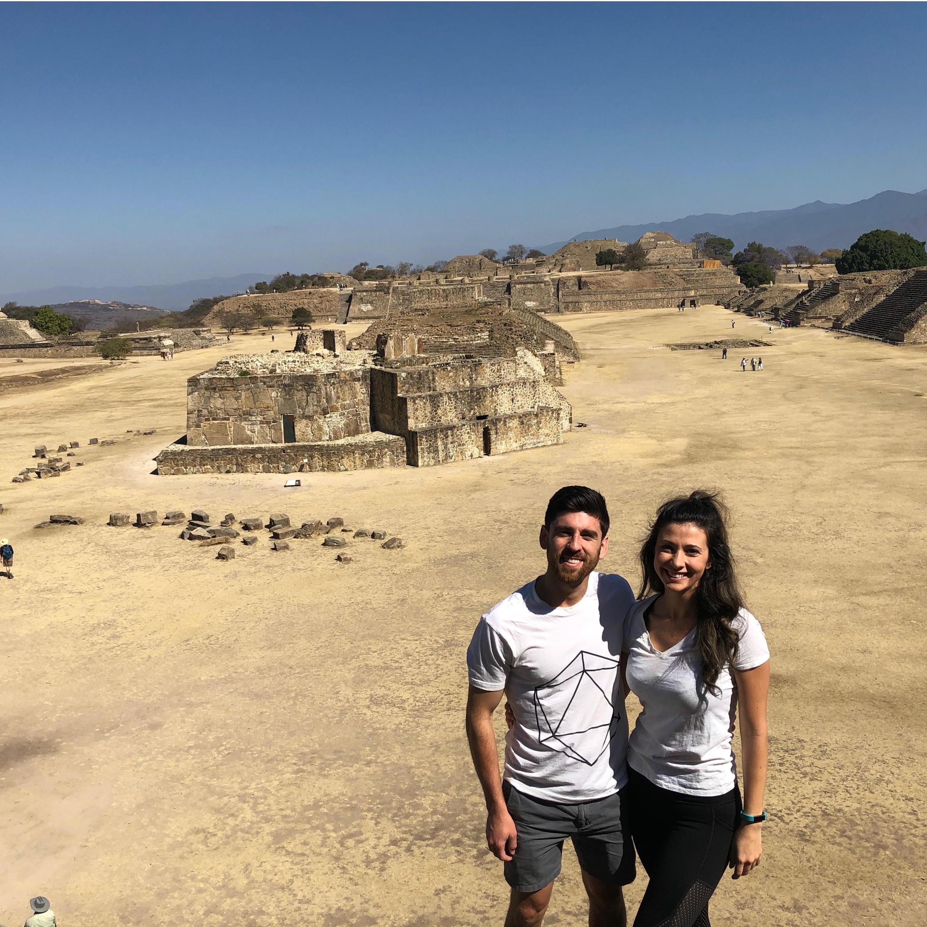 Monte Alban in Oaxaca 2019