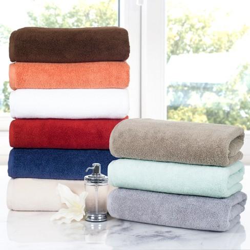 Solid Bath Towels And Washcloths 6pc Ivory - Yorkshire Home