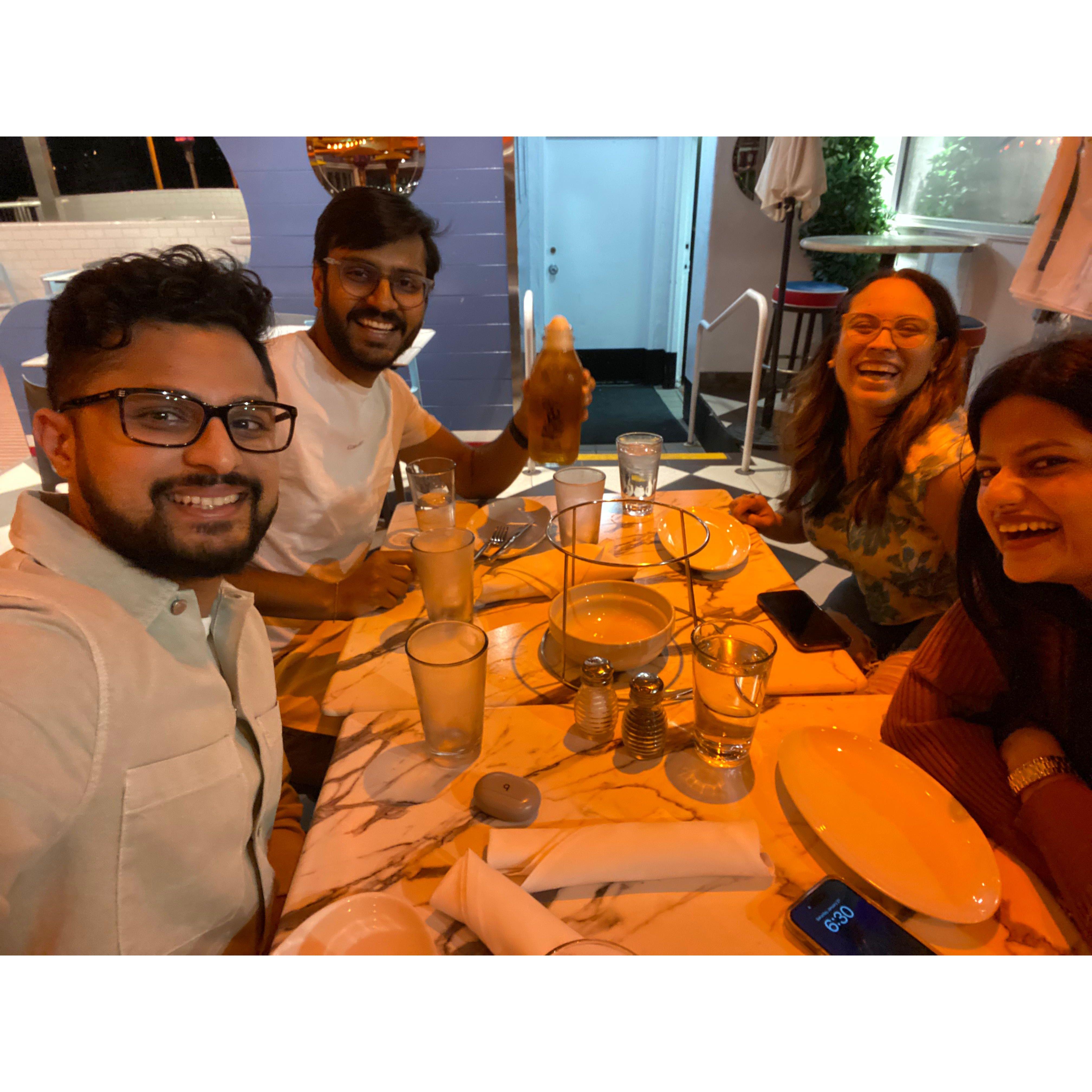 San Francisco dinner