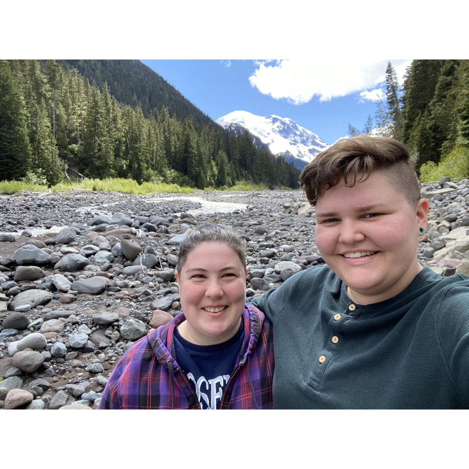 Our trip to Mount Rainier/Tahoma last year