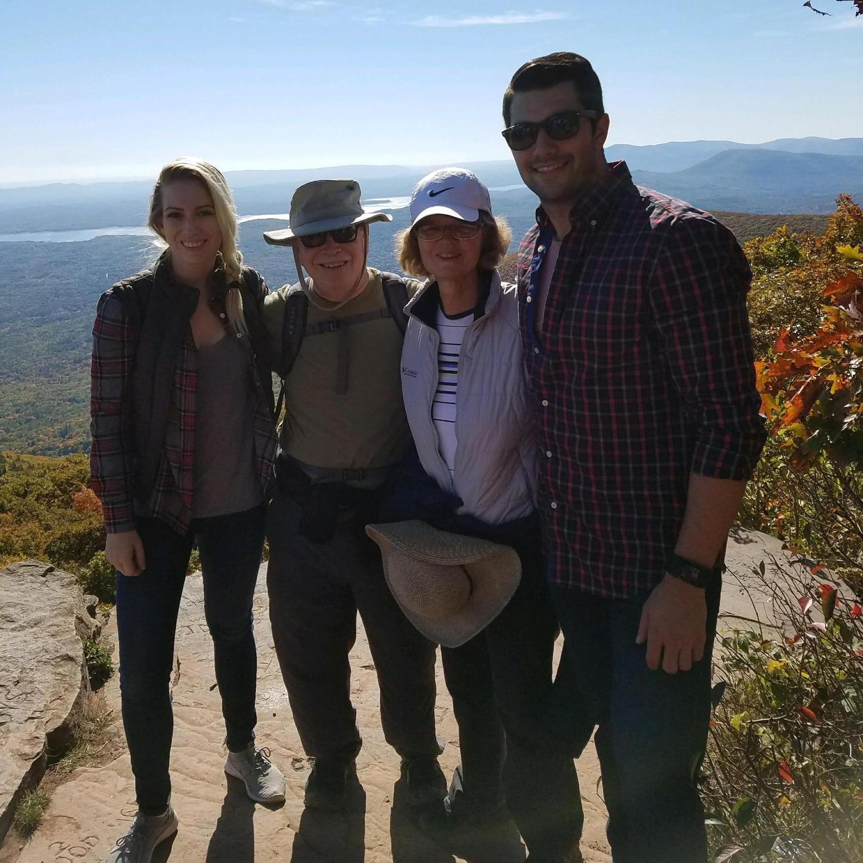 Upstate, where Mel first met my family.
