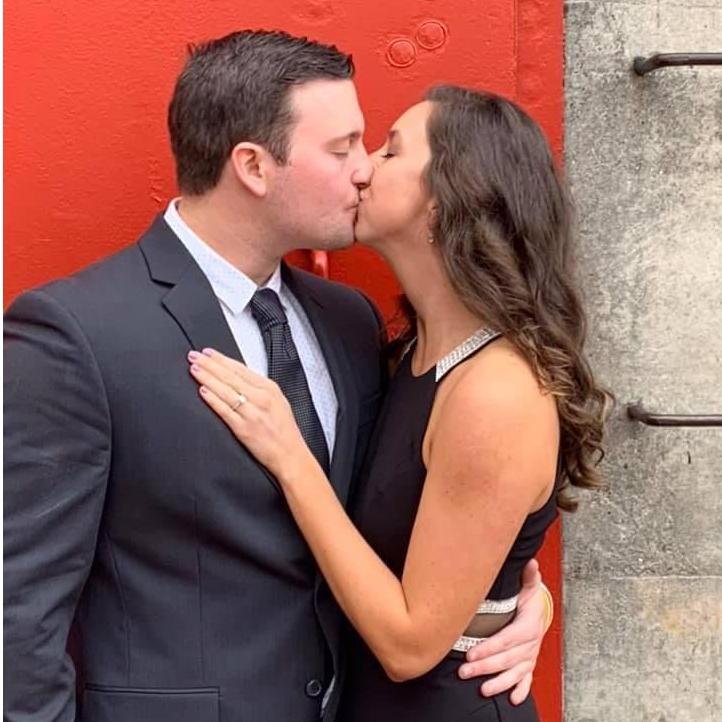 The day she said "I DO!"