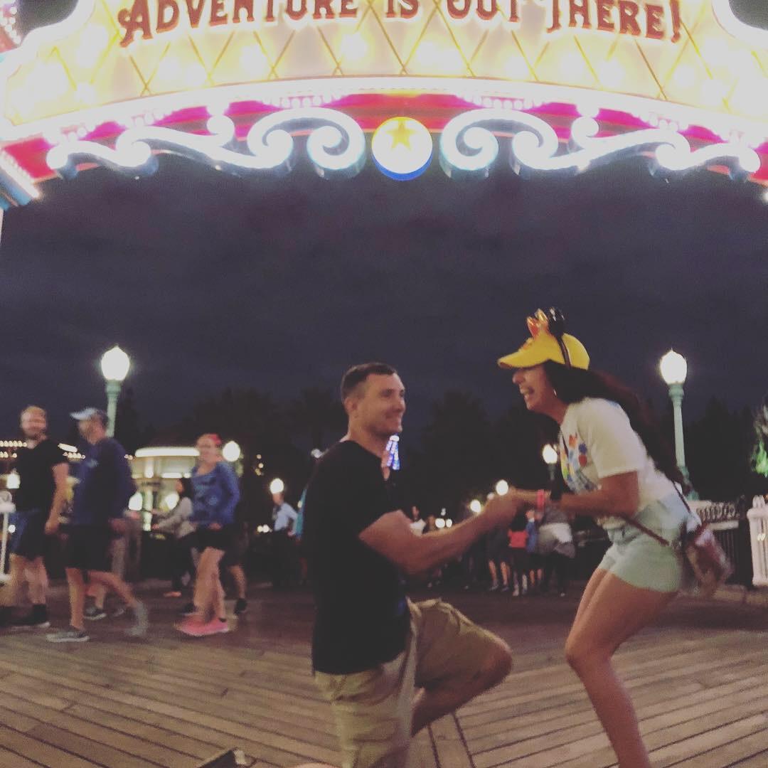 When she said YES