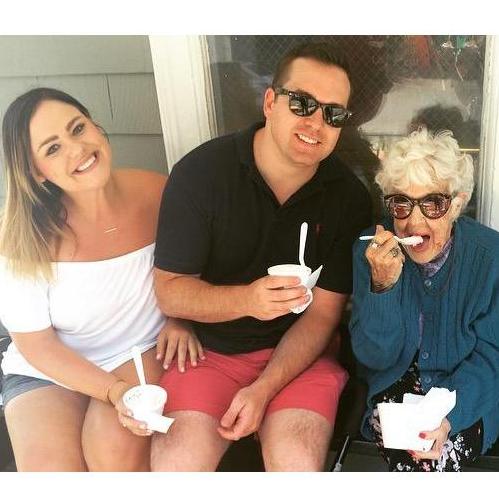 Dr. Mike's Ice Cream with our favorite lady, Gram
Connecticut 2016