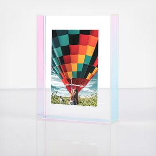 Rainbow Float Frame with Magnetic Photo Holder