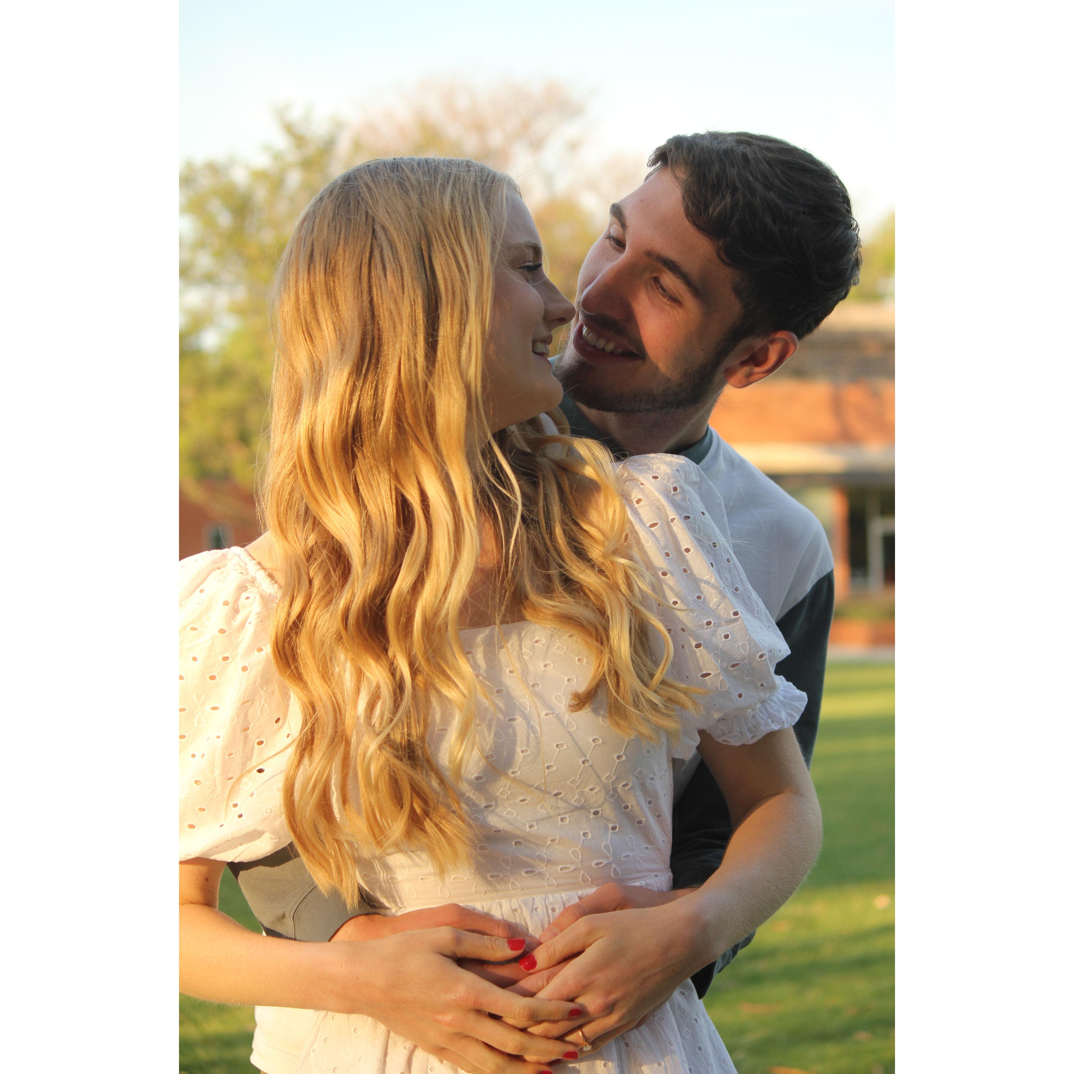 Part of our engagement photos.