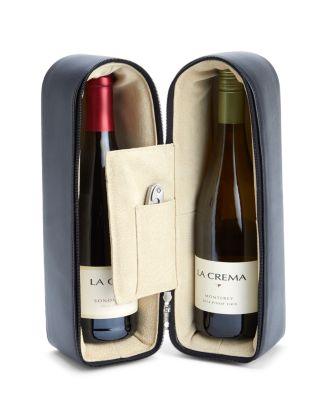 ROYCE - Leather Double Wine Carrying Case