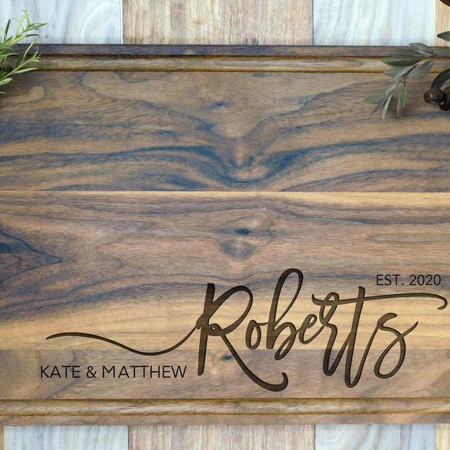 Personalized Family Name Cutting Board....