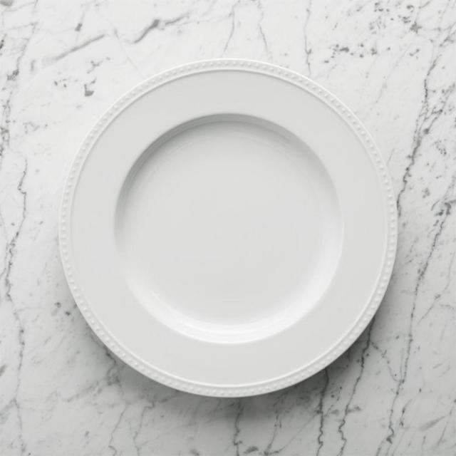 Staccato Dinner Plate White