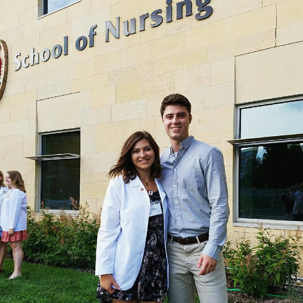 Leah's White Coat Ceremony for Nursing School