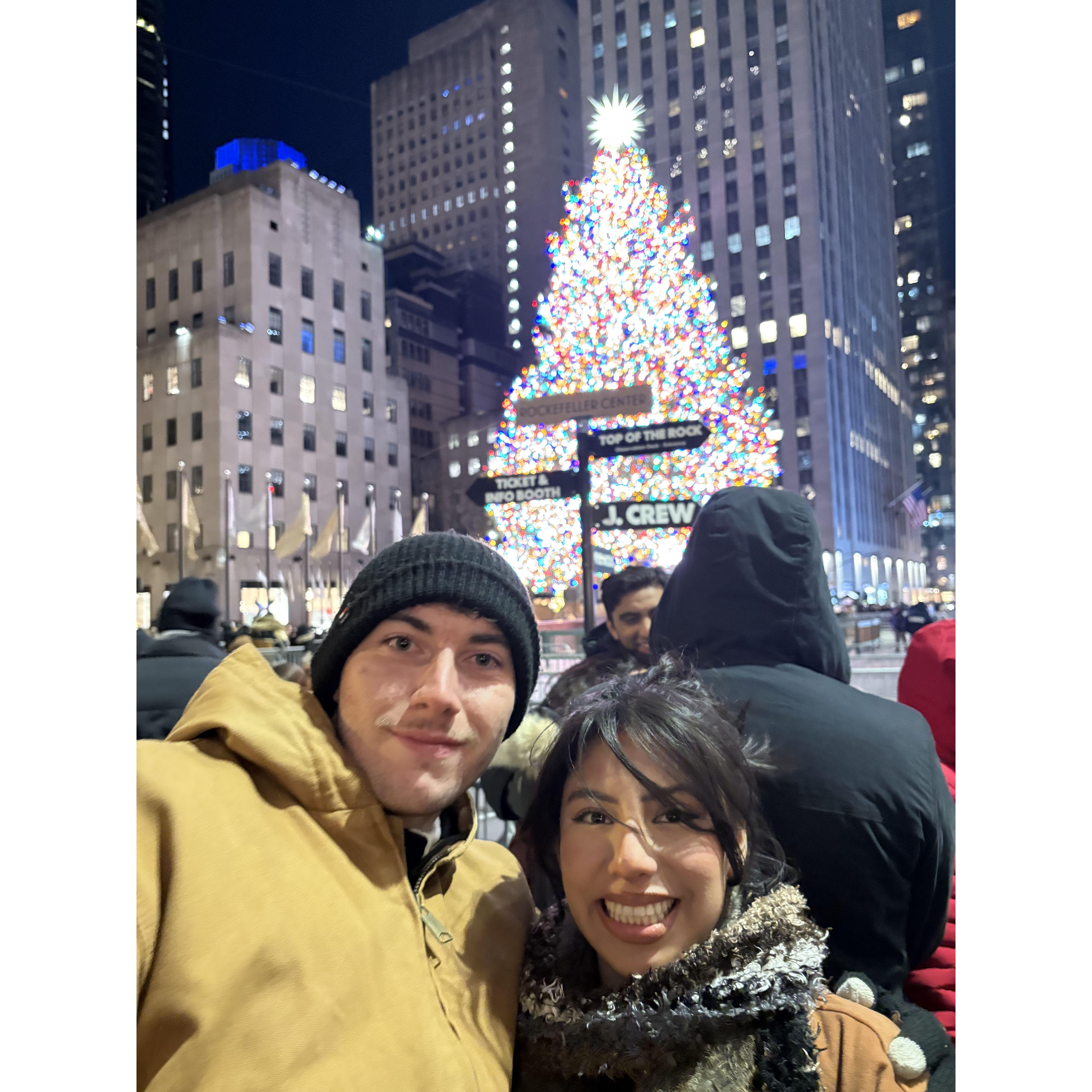 Our first Christmas In NYC!
